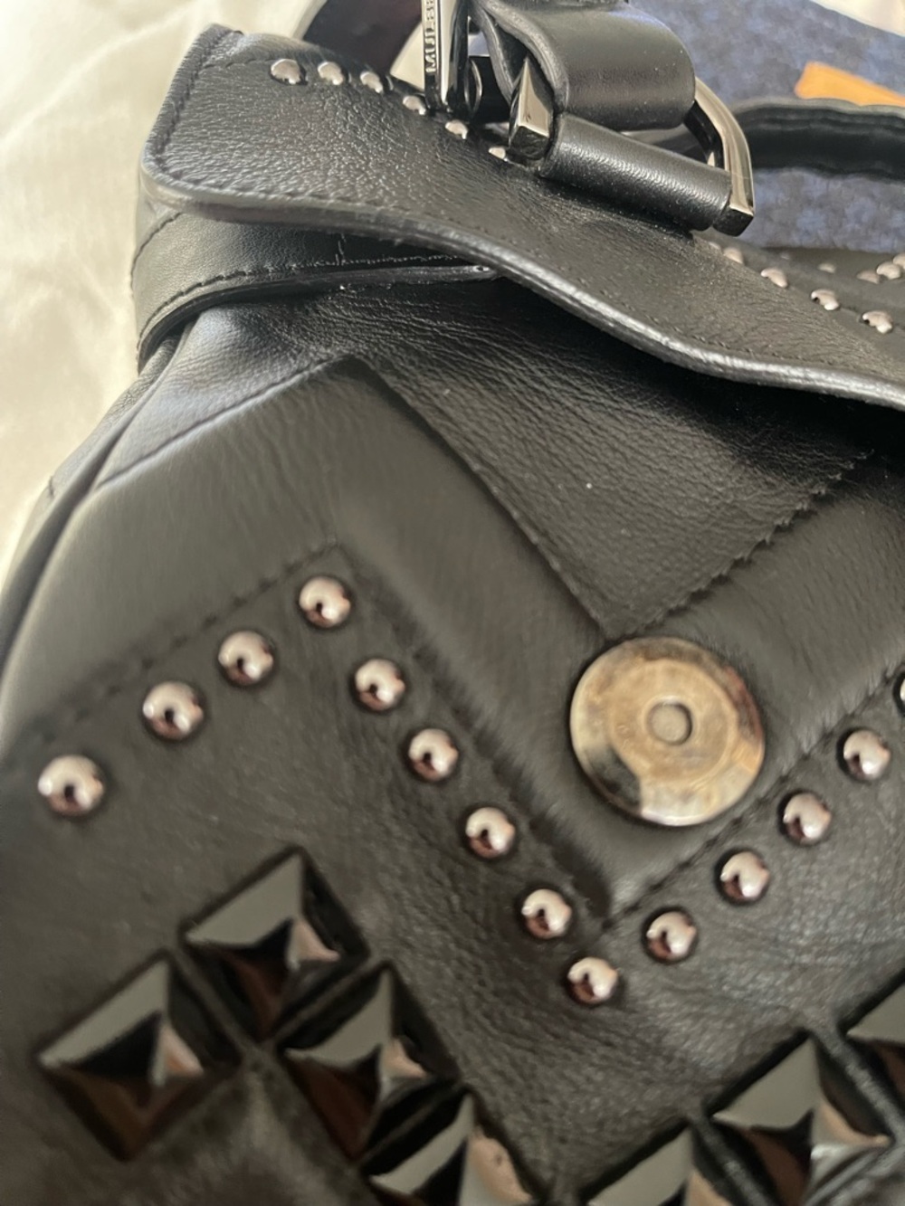 Mulberry Black Leather ZigZag Alexa Bag - Picture 14 of 17